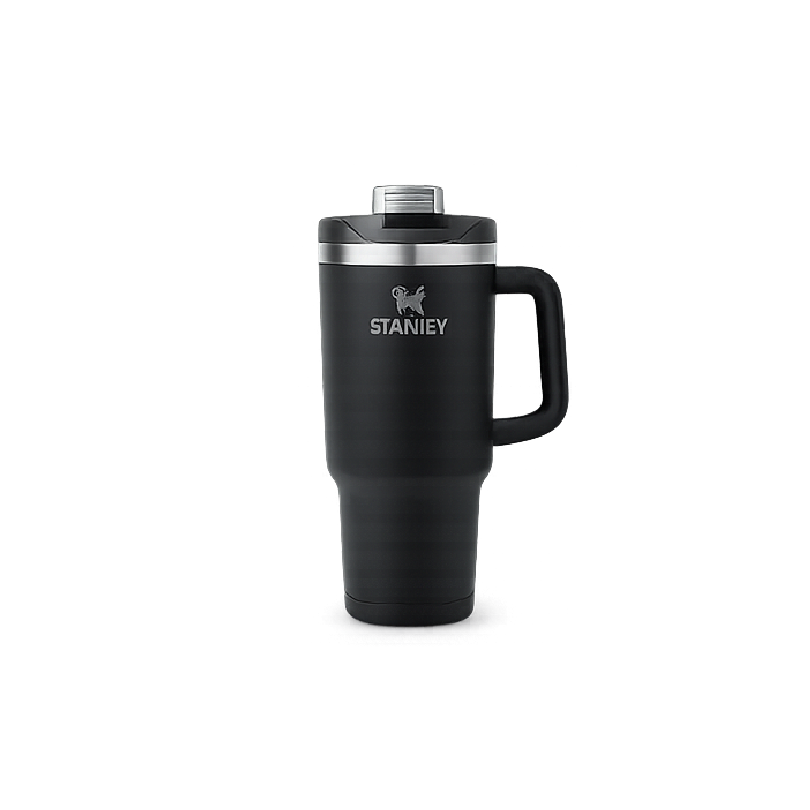 Termo térmico negro con asa - producto de prueba Distrimono
